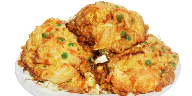 Vegetable Egg Foo Young
