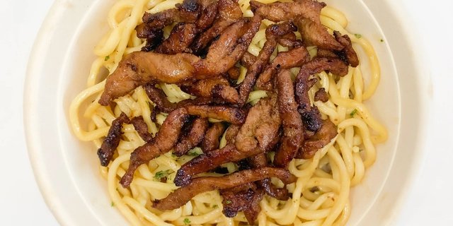 BBQ Pork Garlic Noodles