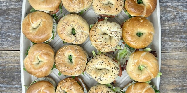 Mini Bagel Sandwich Board