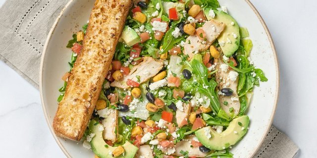 Chicken Avocado Chop Salad