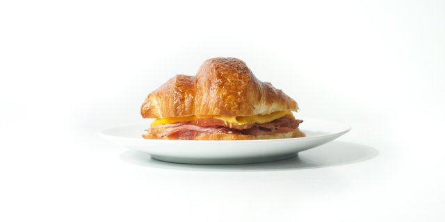 Ham & Cheese Croissant Sandwich