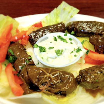 Vegetarian Dolmas (Grape Leaves)