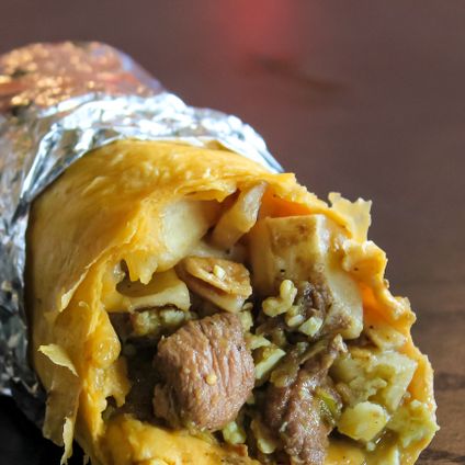 The Mile High Breakfast Burrito