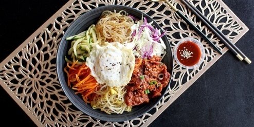 Grilled Spicy Pork Bibimbap