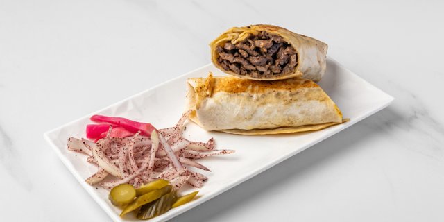Beef Shawarma Wrap