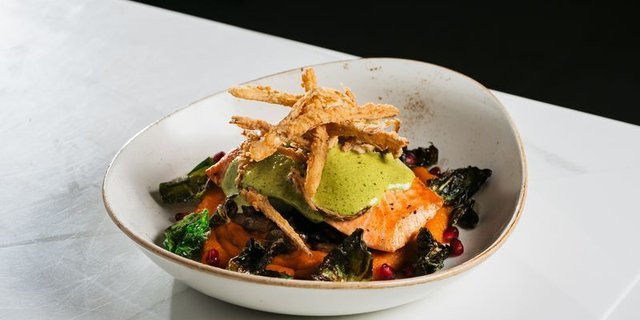 Green Goddess Salmon