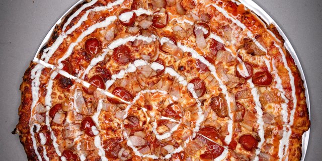 Double Drizzle Pizza