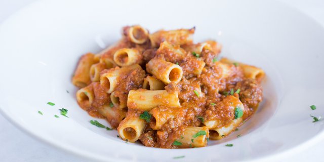 Rigatoni Bolognese