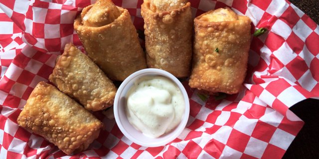 Cajun Egg Rolls