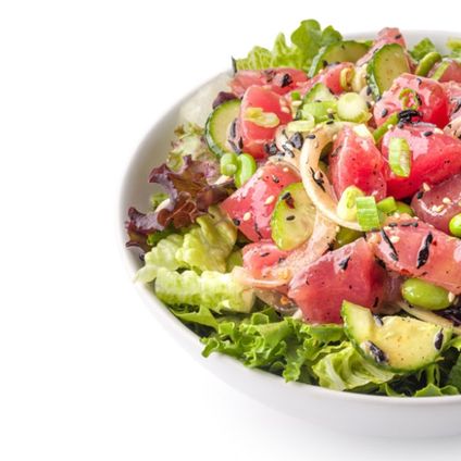 Hawaiian Ahi Salad Bowl Combo