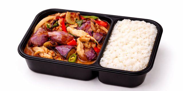Pad Ma Kuer (Eggplant) Box