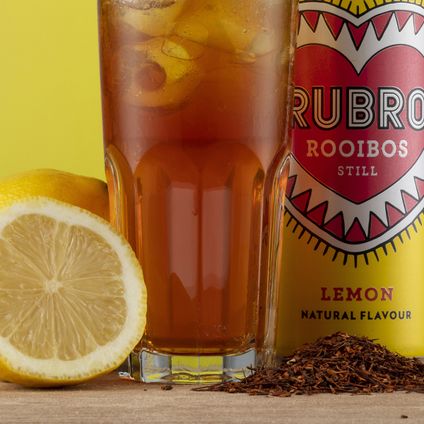 Rubro Lemon Iced Tea Can