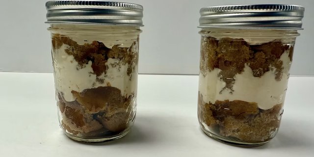 Sweet Potato Pound Cake Jar