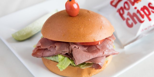 Gluten-Free Roast Beef Sandwich