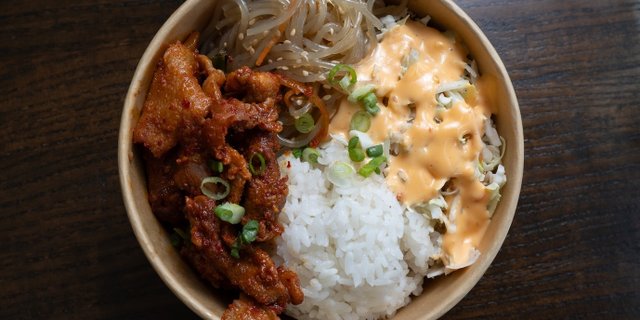 K-Spicy Pork Cup Bop