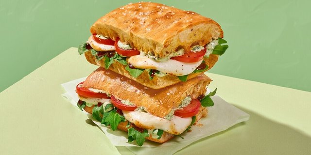 NEW Toasted Caprese Focaccia Boxed Lunch