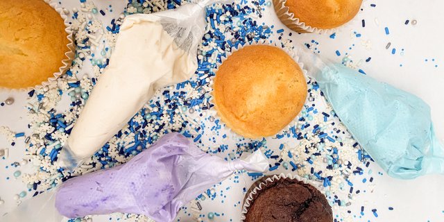 Winter Themed Cupcake Decorating Kit