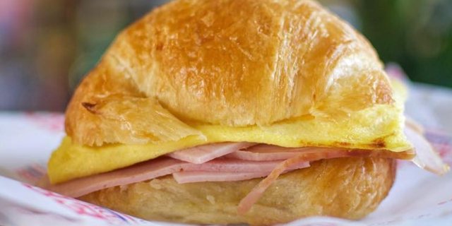 Ham, Egg & Cheese Croissant