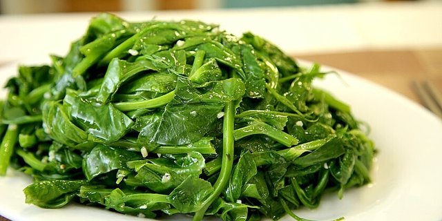 Garlic Pea Shoots