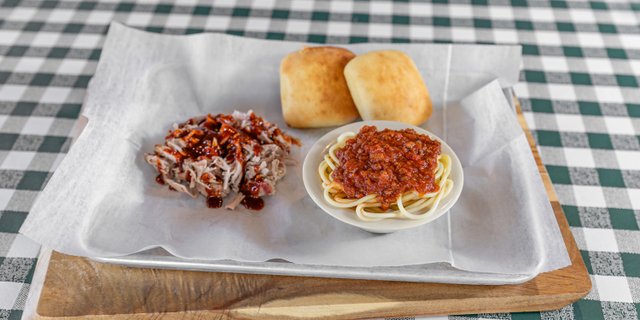 BBQ Pork & Spaghetti