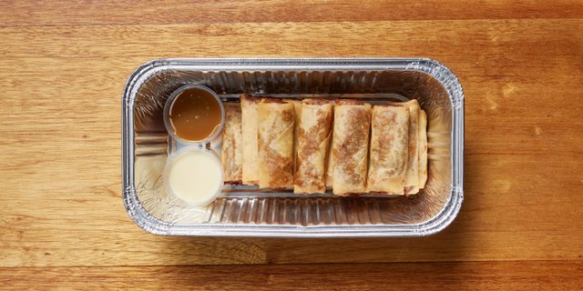 Fried Banana Spring Rolls