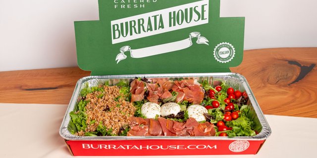 Prosciutto & Burrata Salad Box