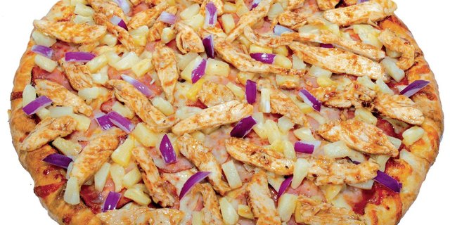 BBQ Hawaiian Pizza