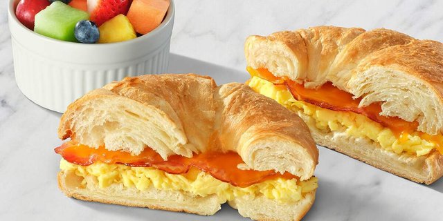 Bacon Croissant Breakfast Box