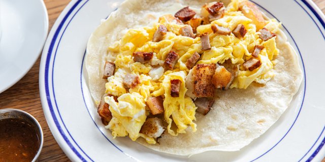 Sausage Breakfast Taco
