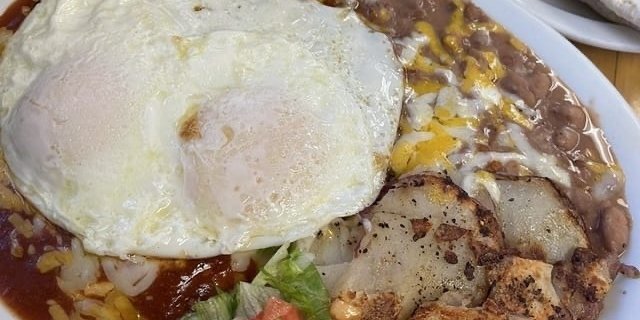 Breakfast Cheese Enchiladas