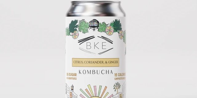 Citrus Coriander Kombucha