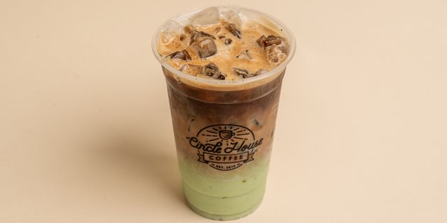 Dirty Matcha Latte