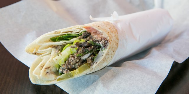 Beef Shawarma Sandwich