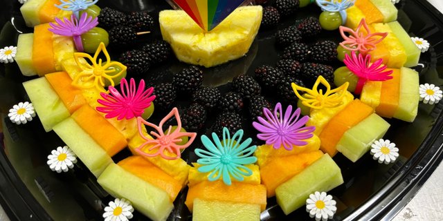 Pride Fruit Skewers