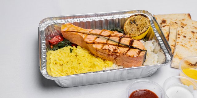 Grilled Salmon Platter