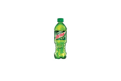 16 Oz Mountain Dew Bottle