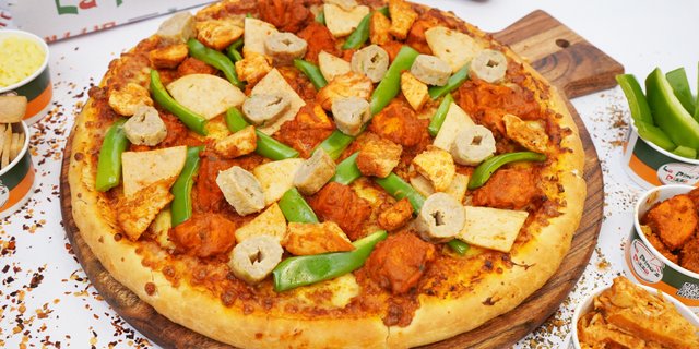 Spanish Sizzles Pizza