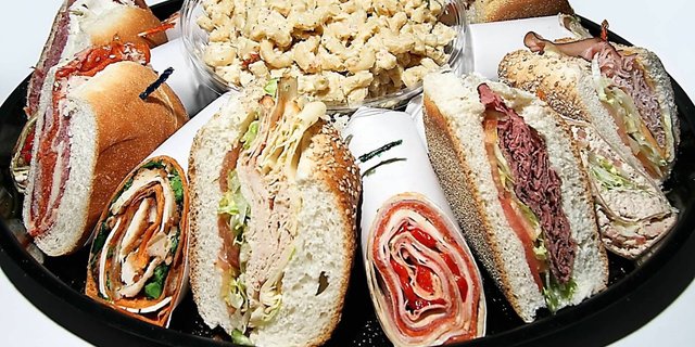 Assorted Wraps & Rolls Platter