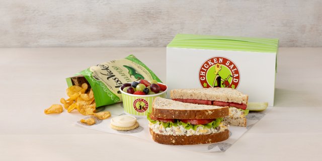 Chicken Salad Sandwich Box w/ 2 Sides