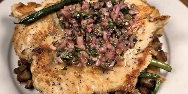 Grilled Chicken Breast Platter