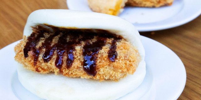 Pumpkin Croquette Bun