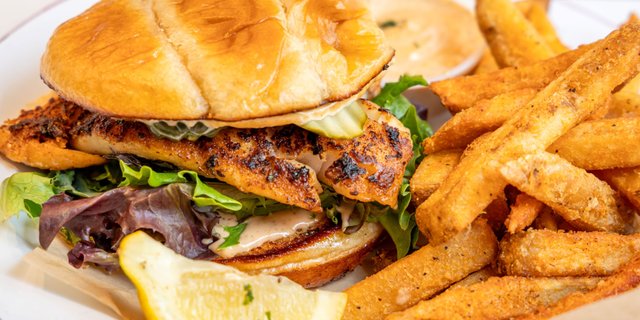 Blackened Fish Sandwich Brown Bag Lunch
