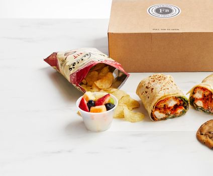 Buffalo Chicken Wrap Boxed Lunch
