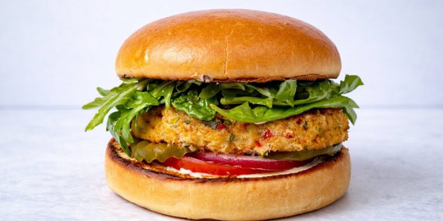 Crab Brioche Burger