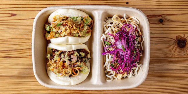 Bao & Sesame Noodle Box