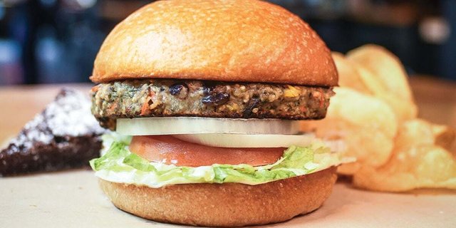 Veggie Burger Meal