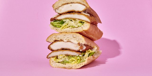 Chicken Caesar Sandwich Platter
