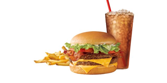 SuperSONIC Double Bacon Cheeseburger Combination