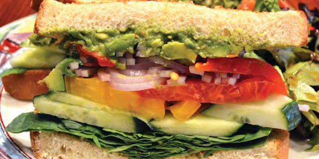 Vegan Powerhouse Sandwich Lunch Box