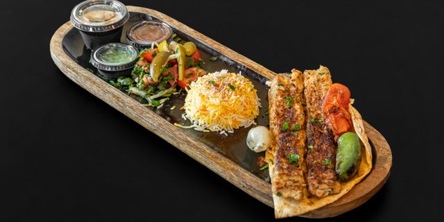 Chicken Kabob Plate